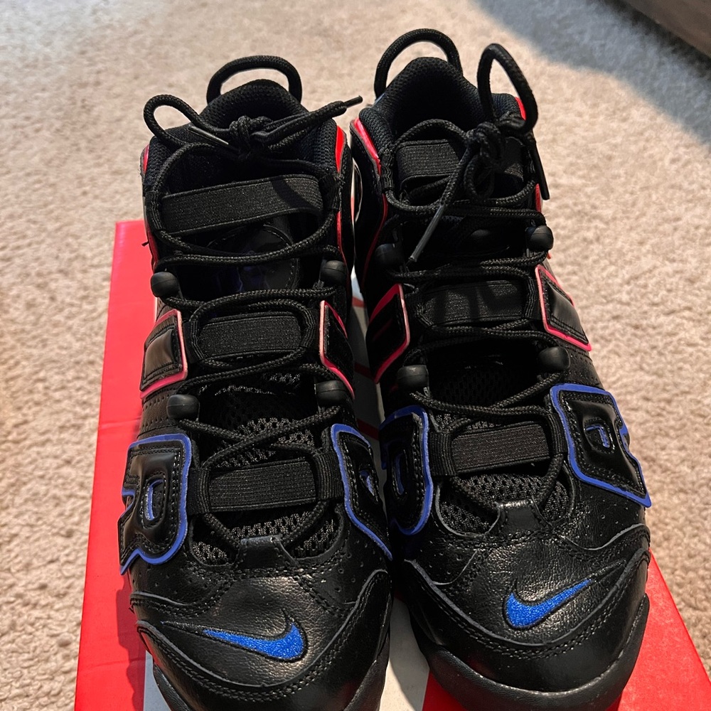 Nike Kids' Black and Blue Athletic Shoes - Like New!